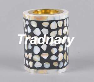 Bakhoor pot incrusté d'os fait à la main Bakhoor brûleur Mukhbar ensemble cadeau Ramadan cristal Oud Bakhoor de traditionnel - Product Image 6