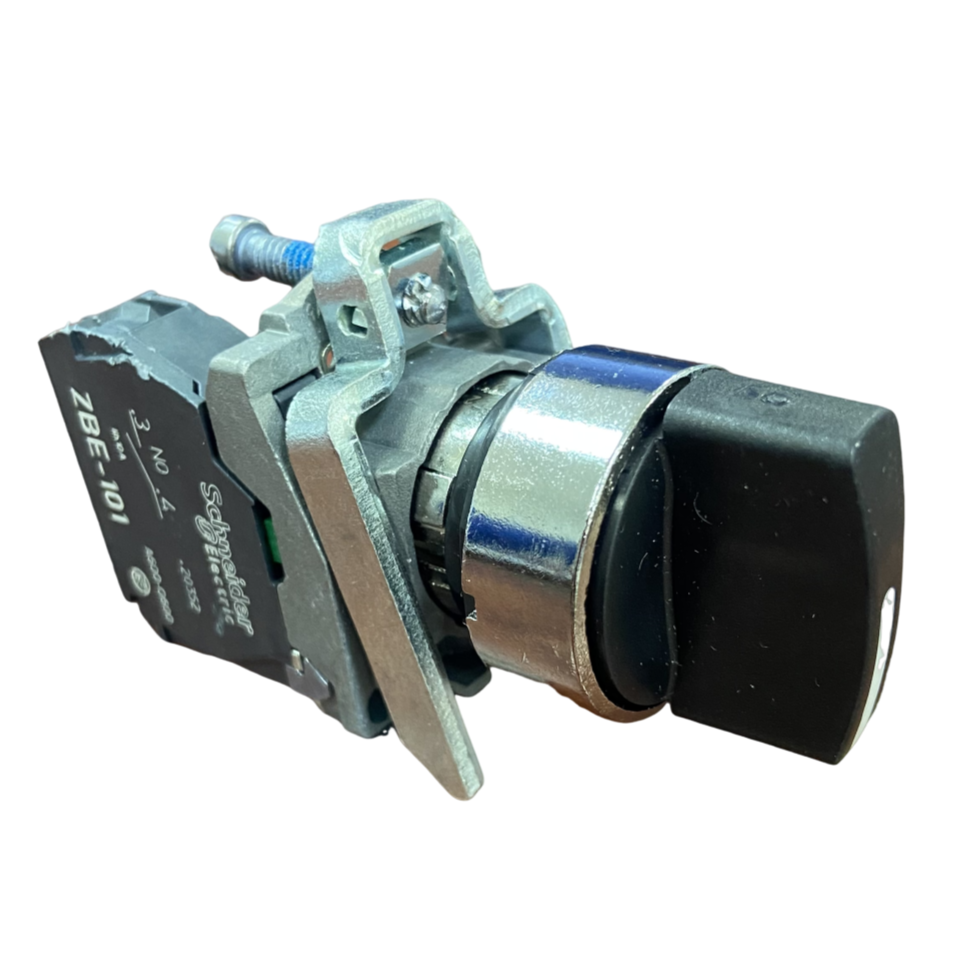 3点セット Schneider XB4BD31 - 3-Position Selector Switch with Push Button