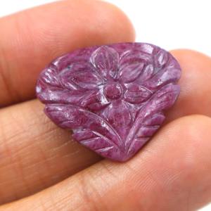 Rubí Rojo Natural Tallado en Cabujón, Gema de Rubí Tallada a Mano, Piedra Suelta Lisa, Proveedor Mayorista de Piedras para Joyería - Product Image 1