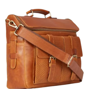 DIVINE INTERNATIONAL Super Sell 2026 Leather Bag Multi Pocket Zipper Lock Durable Handle Fashionable - Product Image 1