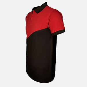 Sublimation de toile de coton à motif solide en polyester pour hommes pour polo pour un design personnalisé - Product Image 2