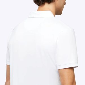 เสื้อยืดแขนสั้นไซส์ใหญ่สำหรับผู้ชาย พิมพ์โลโก้ตามสั่ง ผ้าถักเนื้อฝ้าย ระบายอากาศได้ดี ผ้าเรียบ สไตล์ลำลอง - Product Image 5