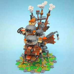 For <strong>Lego</strong> Moc Anime Plastic Le Chateau Ambulant - Product Image 3