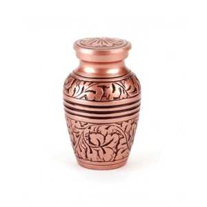 Matt Black Aluminum Cremation Urn <b>Funeral</b> <b>Supplies</b> Wholesale Handicrafts Exporter from India - Product Image 5