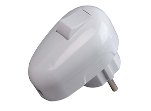 Clavija con base T.T y interruptor 10A (F-bright 1101810/B) - Product Image 1