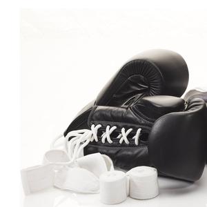 Guantes de boxeo híbridos de color caqui oscuro de marca de cuero genuino Champions, guantes de entrenamiento para gimnasio, cierre de muñeca en relieve - Product Image 6