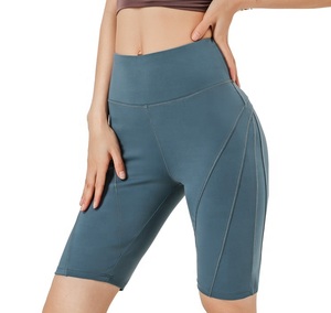 Vêtements de fitness Femmes Biker Shorts Taille Haute Butt Lift Workout Yoga Compression Shorts - Product Image 6