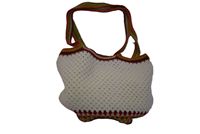 Sacs en dentelle crochetée marocaine faits à la main, élégants, style artisanat folklorique, point de croix, cadeau de mariage, artisanat textile, Moroccansoul