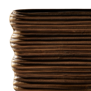 Doublure Texture Décoration Vase à fleurs Vase en aluminium de style nordique minimaliste à prix abordable Personnaliser la taille - Product Image 3