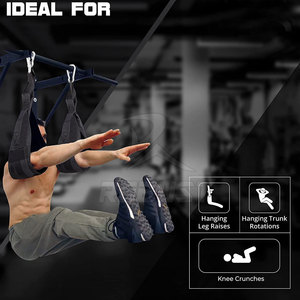 Meilleures ventes Ceintures d'haltérophilie avec logo personnalisé pour l'entraînement musculaire de l'abdomen Ceintures d'haltérophilie Ceintures de traction suspendues en nylon - Product Image 5