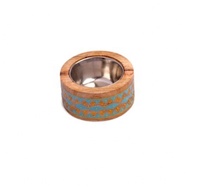 Nouveau brûleur d'encens Bakhoor en bois d'acacia et résine époxy 2027, design personnalisable, parfum d'ambiance pour la maison, style Ramadan Moyen-Orient Inde