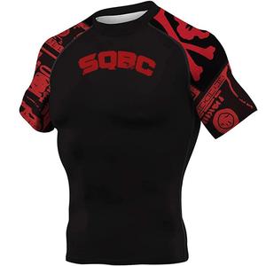 Rashguard/ Rashguard Mma Rash Guard manches longues vêtements de sport imprimés par sublimation numérique pour unisexe avec logo personnalisé - Product Image 2