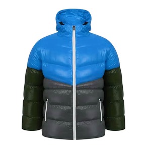 Chaqueta Acolchada de Lona con Capucha para Hombre, Estilo Urbano, de Alta Calidad, Corte Ajustado, con Cuello Alto, Ropa Casual de Invierno 2024, Superventas - Product Image 5