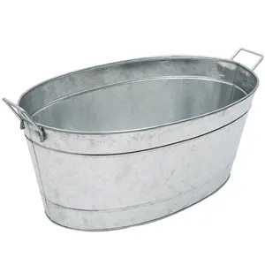 Beer Ice Bucket Tub Top Seller Stainless Steel Barware Tableware Beer/Wine Drinking Bottles Storage Cooling Ice Holding Tub - Product Image 3