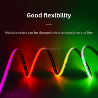 Bande LED COB adressable WS2812 12V 24V 720 LED 12mm Dream Color Pixel RGBIC RGB WS2811 Numérique WS2812b Bande lumineuse LED COB