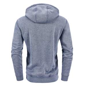 ¡Novedad de 2025! Sudaderas con cremallera en blanco con logotipo personalizado de alta calidad para entrenamiento físico, sudaderas con capucha para hombre, sudaderas de algodón y poliéster para hombre - Product Image 6