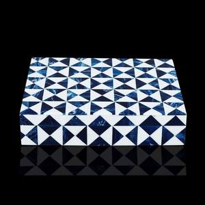 Artesanías indias de madera y hueso resina decorativa caja de joyería hecha a mano conjunto de 3 Artware indio tendencia en diseños únicos - Product Image 2