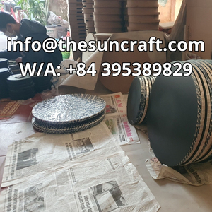 Caja de incienso Mabkhar y portavelas de lujo hechos a mano con incrustaciones de nácar negro en caja de regalo - Product Image 4