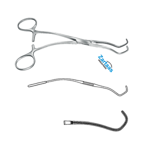 Pince pour vaisseaux sanguins Derra en acier inoxydable de haute qualité droite 17cm / 6.75 "Fabricant d'instruments de neurochirurgie - Product Image 6