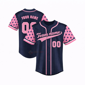 Nueva Camiseta de Béisbol Personalizada 2026 para Hombre, Uniforme de Equipo con Botones Color Verde Azulado, con Nombre y Número Personalizados - Product Image 2