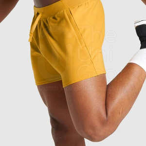 Pantalones Cortos Deportivos Personalizados de Cintura Media, Duraderos, Transpirables, de Secado Rápido, de Poliéster/Algodón, Estilo Informal, Fáciles de Usar para Hombre - Product Image 3