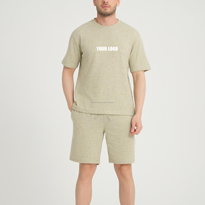 New Design Men's T-Shirt & Short <b>Set</b> Summer Casual Breathable Pakistan Made Comfortable Lightweight <b>Twin</b> <b>Set</b> at Low Price - Product Image 1