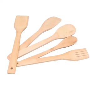 Cuchara volteadora de madera de la mejor calidad Utensilios de cocina Cuchara Diseño Cuchara para amartillar Color de madera natural al mejor precio - Product Image 6