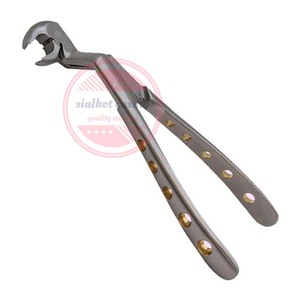 Forceps d'extraction dentaire en acier inoxydable pour molaires inférieures Forceps d'extraction personnalisés - Product Image 2