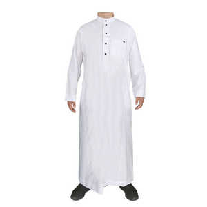 Acheter en gros des thobes pour hommes, vêtements traditionnels arabes, thobes pour hommes sur mesure, jubbah élégante Al Daffah - Product Image 1