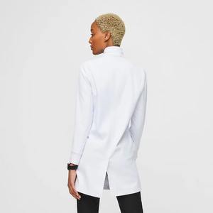 Conception personnalisée en coton unisexe uniforme médical d'infirmière et de médecin d'hôpital blouse de laboratoire blanche - Product Image 6
