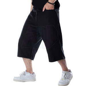 Jeans droits légers d'été pour hommes, respirants, taille mi-haute, avec un design confortable pour les activités de plein air - Product Image 3