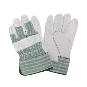 Guantes de trabajo de cuero más populares Guantes de cuero de vaca Split Work Gardening Heavy Duty Brand Cowskin Guantes de cuero de piel de oveja - Product Image 3