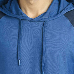 Ensemble de vêtements de sport grande taille personnalisé par le fabricant, survêtement pour homme, vêtements de sport unis avec logo, cordon de serrage - Product Image 5