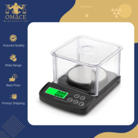 Balance numérique portable intelligente à écran LCD, plateforme en acier inoxydable, haute précision 10mg, garantie 1 an, offre exclusive, Inde