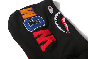 Fabrication de vêtements en molleton de coton à faible MOQ, sweats à capuche streetwear personnalisés avec logo brodé, manches longues, fermeture éclair, pour l'hiver - Product Image 4