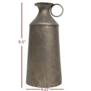 Pots de fleurs à l'aspect élégant de la décoration utilisés pour les mauvaises chambres Décoratifs en vrac à bas prix Ensemble de 3 vases de fleurs galvanisés pour restaurant - Product Image 5