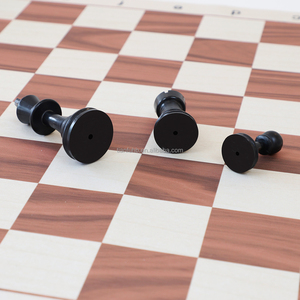 Tiktok bán nóng rắn 34 quân cờ Bộ 3.75 "Vua và <span class=keywords><strong>2</strong></span> Nữ Hoàng phụ du lịch quân cờ rắn - Product Image 3