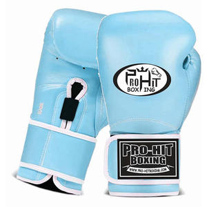 Gants de boxe unisexes de qualité supérieure pour la compétition, gants de boxe gagnants, nouveaux gants de boxe noirs et blancs - Product Image 2