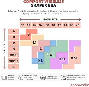 เสื้อชั้นในโยคะสำหรับผู้หญิง แบบไม่มีโครง ไร้สาย ดันทรง บราเล็ตต์ ไซส์ใหญ่ เป็นมิตรกับสิ่งแวดล้อม ระบายอากาศได้ดี ผ้ายืดสแปนเด็กซ์/โพลีเอสเตอร์ โลโก้ด้านหน้า คุณภาพสูง - Product Image 3