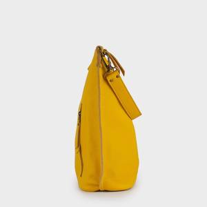 Fashionable Top Handbag Soft Vegan Leather <b>Shoulder</b> Hobo Crossbody <b>Bag</b> Two <b>Straps</b> Purses Casual Dumpling LHB-0228 - Product Image 5