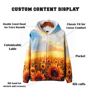 Sweat à capuche premium d'hiver brodé par sublimation, intérieur polaire chaud, tissu résistant à la décoloration, coupe classique, écologique - Product Image 5