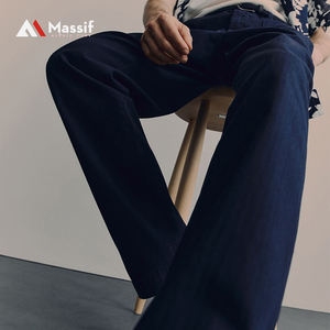 Pakistani กางเกงกอล์ฟแบบลำลองของผู้ชายทำจากโรงงาน95% ผ้าฝ้ายสแปนเด็กซ์น้ำหนักเบาผ้าแคนวาสเอว-กลางคุ้มค่า! - Product Image 4