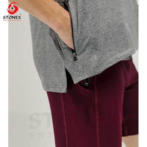 Fitness Wear Tank Top Custom Logo 100% Cotton Quick Dry Workout Wear Tank Top For Men's With Different Design OEM Services - Product Image 6