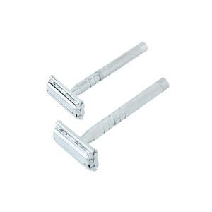 Rasoir de sécurité en acier inoxydable d'approvisionnement d'OEM bonne vente rasoir de sécurité disponible au prix d'usine - Product Image 1