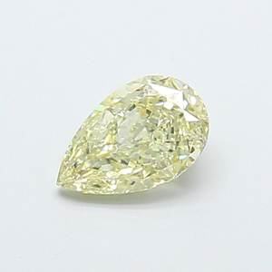 Diamant de laboratoire jaune intense fantaisie VS2 de 1,04 ct en forme de poire - Product Image 1
