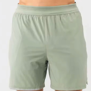 Luxury Quality Men's <b>Sports</b> <b>Shorts</b> Quick Dry Double Layer Fitness Wear <b>Pockets</b> Knitted Weaving High Casual Front Cheap Rate - Product Image 3