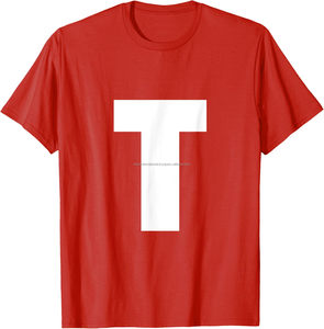 Camiseta de estilo americano de alta calidad 2025 con estampado de letras en la parte delantera y trasera, con mangas cortas sueltas para el verano - Product Image 4