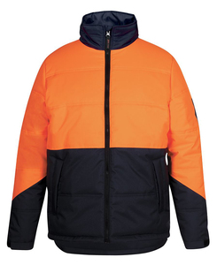 Chaqueta acolchada de motocicleta ligera de North-Face de último estilo para hombre, embalaje personalizado, cuello levantado impermeable, a cuadros finos con capucha - Product Image 1