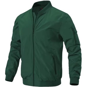 Jaket bomber kasual olahraga katun/jaket poli kustom pria ukuran baru <span class=keywords><strong>York</strong></span> - Product Image 6