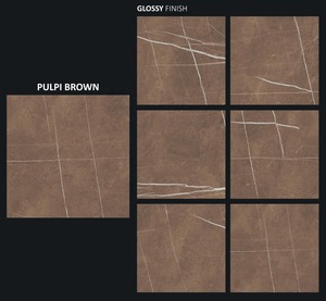 หินอ่อนลายชนบทขนาด800x800มม. กระเบื้องเคลือบกันลื่นขนาด80x80ซม. - Product Image 3